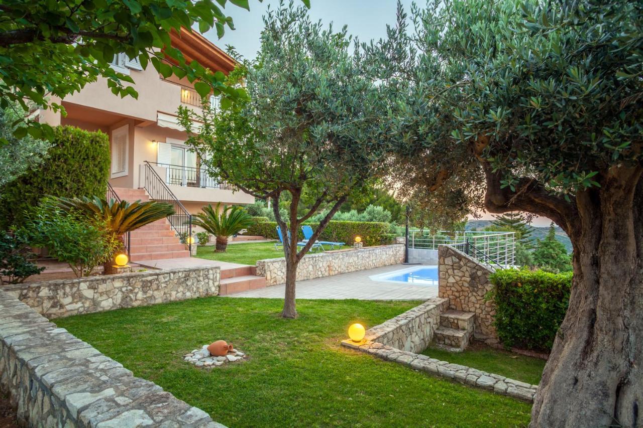 Panorama Traditional House With Private Pool Rodhia  Экстерьер фото