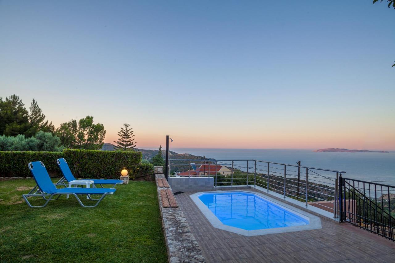 Panorama Traditional House With Private Pool Rodhia  Экстерьер фото