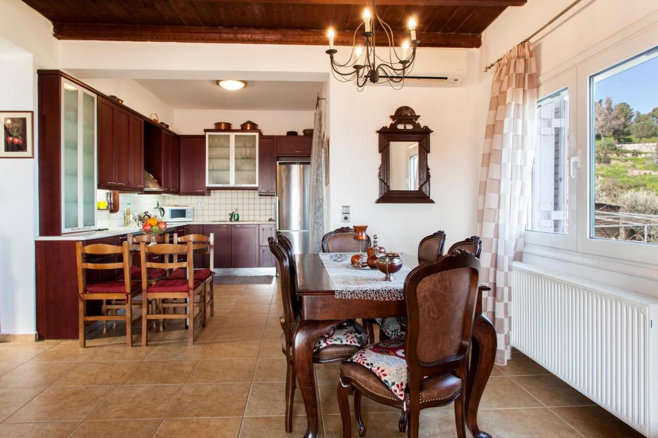 Panorama Traditional House With Private Pool Rodhia  Экстерьер фото